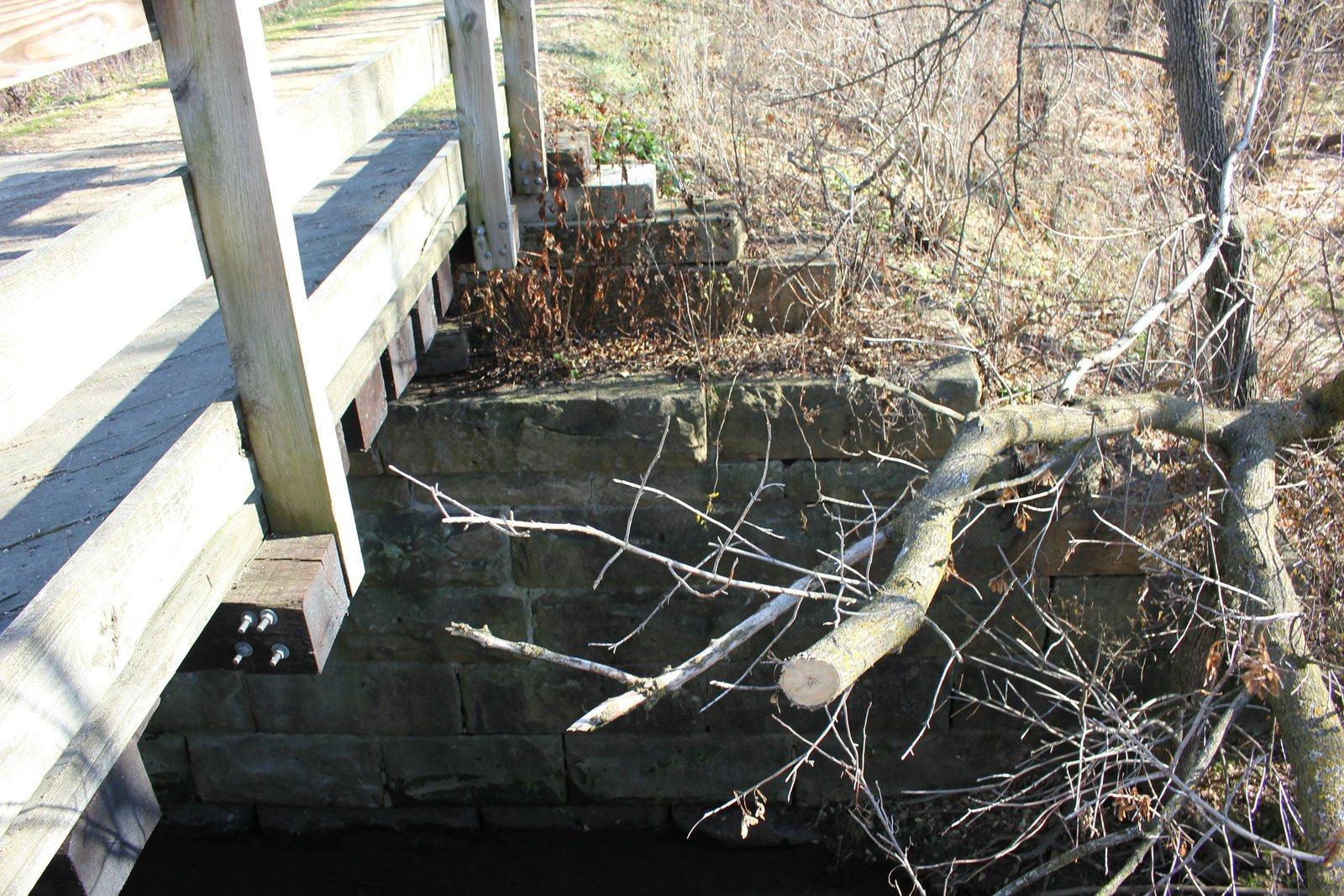 East abutment